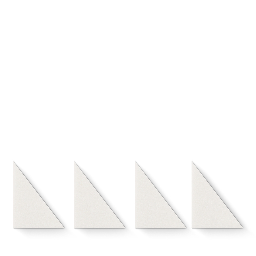 Triangular foundation sponges
