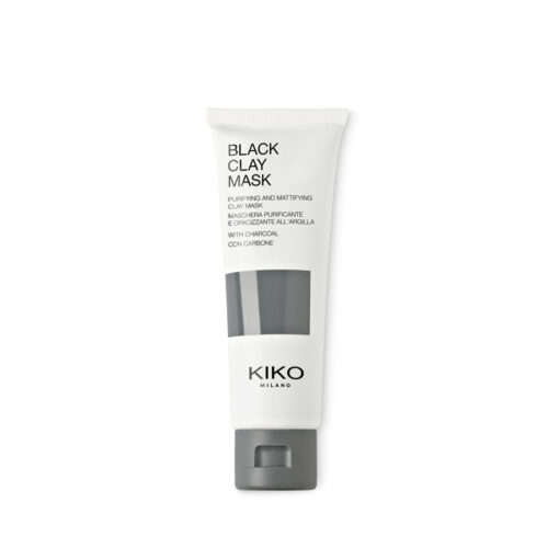 KIKO Black Clay Mask attīroša un matējoša sejas maska