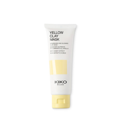 KIKO Yellow Clay Mask barojoša un izgaismojoša dzelteno mālu sejas maska