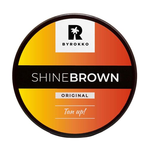 BYROKKO Shine Brown Tan-boosting Cream iedegumu veicinošs krēms