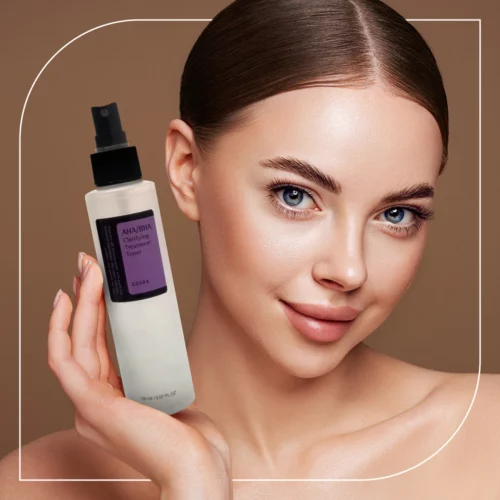 Alternative view of COSRX AHA/BHA Clarifying Treatment Toner maigi attīrošs toniks-sprejs ar skābēm