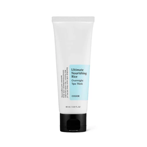 COSRX Ultimate Nourishing Rice Overnight Spa Mask barojoša nakts sejas maska