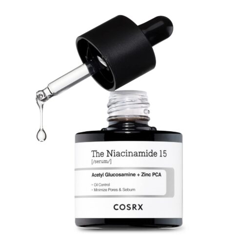 COSRX The Niacinamide 15 Serum sejas serums ar niacinamīdu
