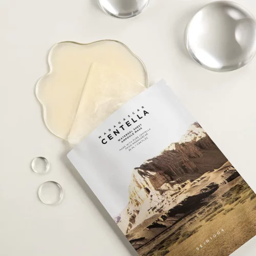 Alternative view of SKIN1004 Madagascar CENTELLA Watergel Sheet Ampoule Mask mitrinoša sejas maska