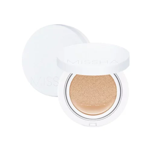 MISSHA M Magic Cushion Moist-Up SPF50 mitrinošs kušons-tonālais krēms