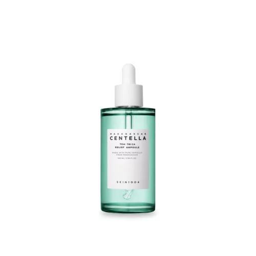 SKIN1004 Madagascar Centella Tea-Trica Relief Ampoule sejas serums kairinātai ādai