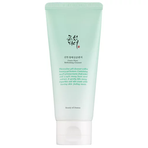 Beauty of Joseon Green Plum Refreshing Cleanser attīroša želeja sejas mazgāšanai