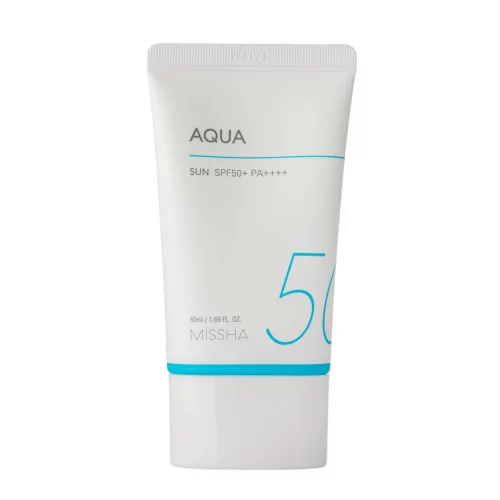 MISSHA All Around Safe Block Aqua Sun SPF 50+/Pa++++ saules aizsargkrēms sejai