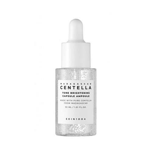 SKIN1004 Madagascar Centella Tone Brightening Capsule Ampoule sejas serums pret pigmentāciju