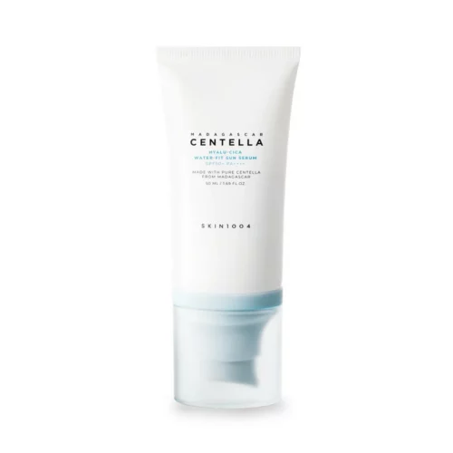 SKIN1004 Madagascar CENTELLA HYALU-CICA water-fit sun serum serums ar saules aizsardzības faktoru SPF50+