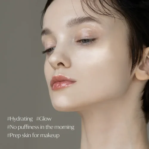 Alternative view of d'Alba Waterfull Vegan Sleeping Pack nakts sejas maska