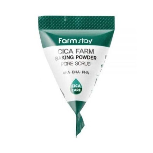 FarmStay Cica Farm Baking Powder Pore Scrub poras attīrošs sejas skrubis