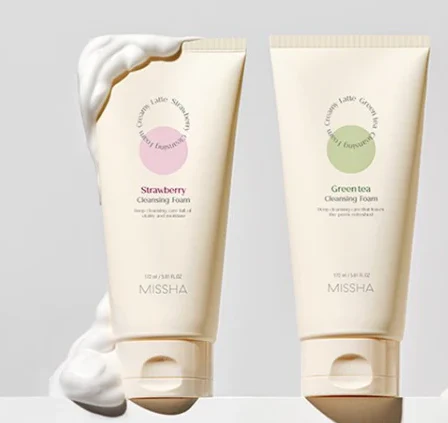 Alternative view of MISSHA Creamy Latte Cleansing Foam krēmveida putas sejas mazgāšanai