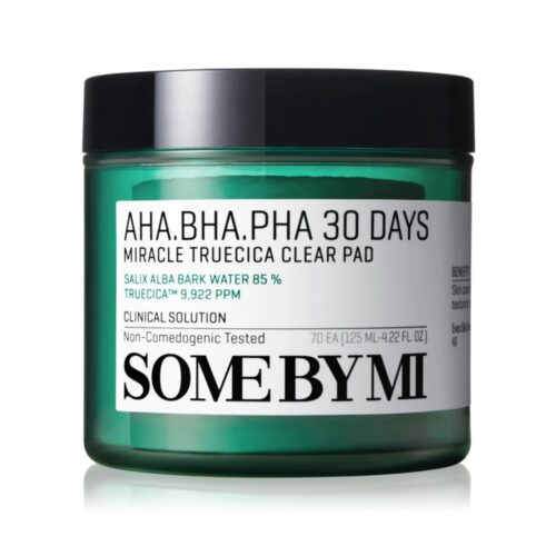 Some By Mi AHA BHA PHA 30 Days Miracle Truecica Clear Pad pīlinga plāksnītes sejas attīrīšanai