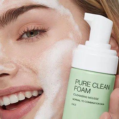 Alternative view of KIKO New Pure Clean Foam facial cleanser