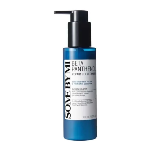SOME BY MI Beta Panthenol Repair Gel Cleanser atjaunojoša želeja sejas mazgāšanai ar pantenolu