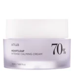 Anua Heartleaf 70% Intense Calming Cream intensīvs nomierinošs sejas krēms