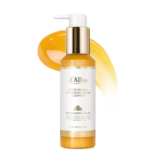 d'Alba White Truffle Return Oil Cream Cleanser hidrofīlā eļļa sejas mazgāšanai un kosmētikas noņemšanai