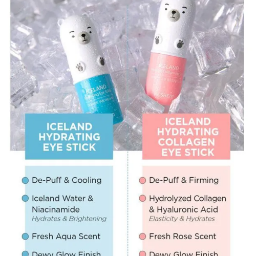 Alternative view of THE SAEM Iceland Hydrating Collagen Eye Stick mitrinošs zīmulis ādai ap acīm ar kolagēnu