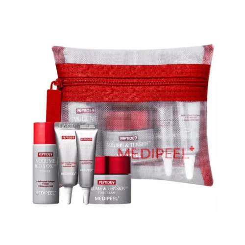 MEDI-PEEL Peptide 9 Volume Bio Tox Trial Kit miniatūru komplekts ar pretnovecošanās iedarbību