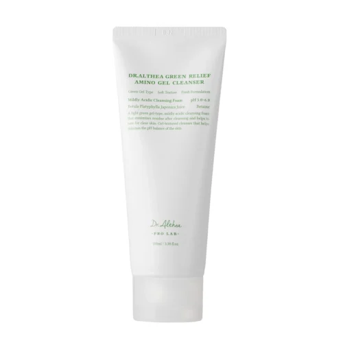 Dr. Althea Green Relief Amino Gel Cleanser maiga želeja sejas mazgāšanai