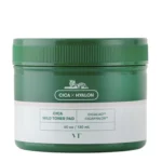VT Cosmetics CICA Mild Toner Pad nomierinošas un attīrošas plāksnītes sejai