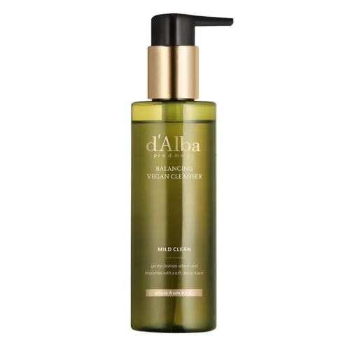 d'Alba Mild Skin Balancing Vegan Cleanser maiga želeja ādas attīrīšanai