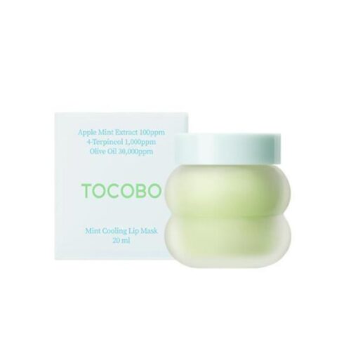 Tocobo Mint Cooling Lip Mask atsvaidzinoša un atvēsinoša nakts lūpu maska