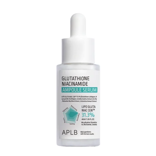 APLB Glutathione Niacinamide Ampoule Serum izgaismojošs sejas serums