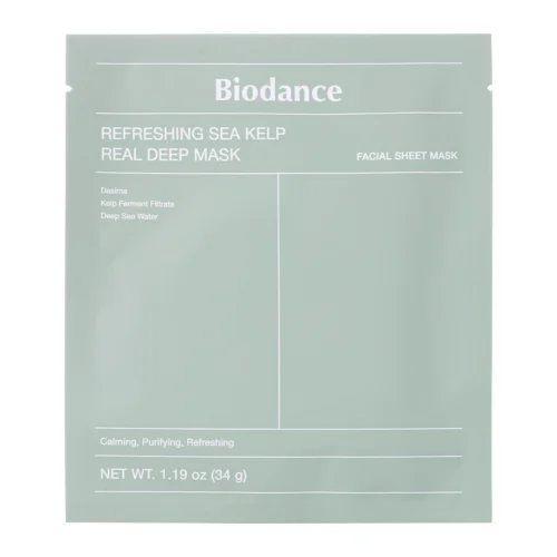 Biodance Refreshing Sea Kelp Real Deep Mask nomierinoša nakts sejas maska