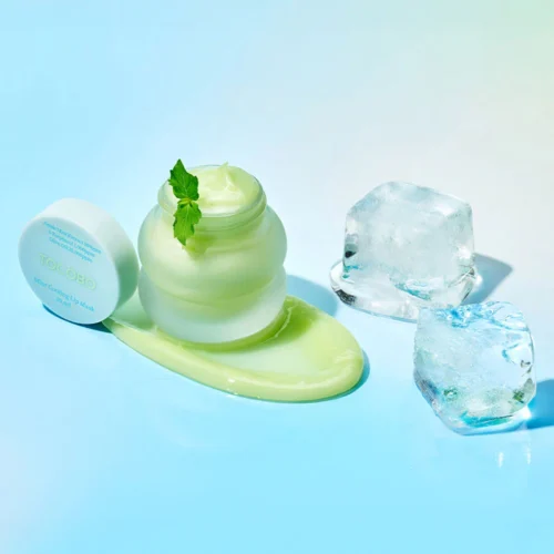 Alternative view of Tocobo Mint Cooling Lip Mask atsvaidzinoša un atvēsinoša nakts lūpu maska