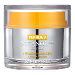 MEDI-PEEL Peptide 9 Vitanol Cream Pro izgaismojošs pretnovecošanās krēms pret pigmentāciju