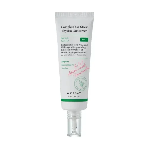 AXIS-Y Complete No-Stress Physical Sunscreen SPF50+ saules aizsargkrēms