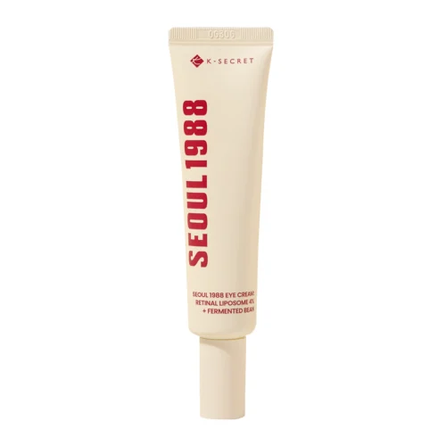 K-SECRET SEOUL 1988 Eye Cream : Retinal Liposome 4% + Fermented Bean pretgrumbu acu krēms