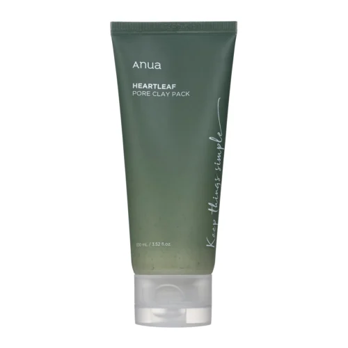 Anua Heartleaf Pore Clay Pack poru attīroša māla sejas maska
