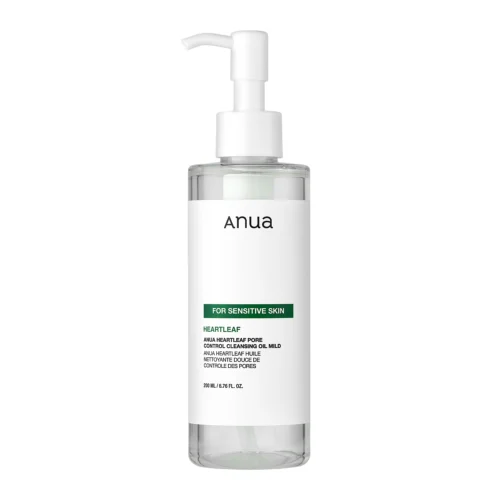 Anua Heartleaf Pore Control Cleansing Oil Mild hidrofīlā eļļa jutīgai ādai