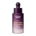 EQQUALBERRY Purple PDRN Pore Minimizing Serum poru sašaurinošs liftinga serums