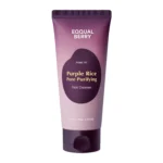 EQQUALBERRY Purple Rice Pore Purifying Pack Cleanser poru attīrošs līdzeklis sejas mazgāšanai