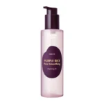 EQQUALBERRY Purple Rice Pore Smoothing Cleansing Oil hidrofīlā eļļa poru attīrīšanai un kosmētikas noņemšanai