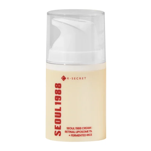 K-SECRET SEOUL 1988 Cream : Retinal Liposome 1% + Fermented Rice nostiprinošs krēms ar retinālu