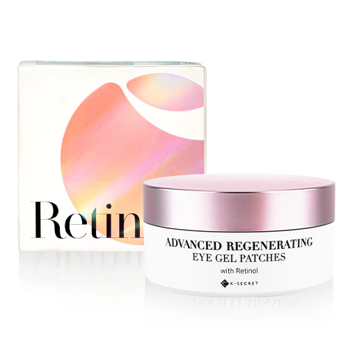 K-Secret Advanced Regenerating Eye Gel Patches atjaunojoši acu patči ar retinolu