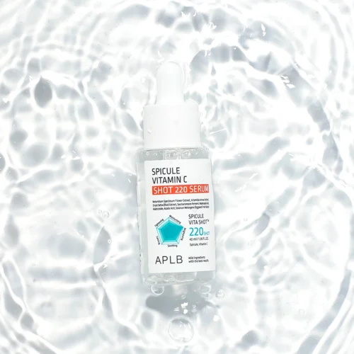 Alternative view of APLB Spicule Vitamin C Shot 220 Serum C vitamīna serums ar mikroadatām