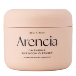 Arencia Calendula Rice Mochi Cleanser mitrinošs un dziļi attīrošs līdzeklis sejas mazgāšanai