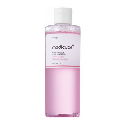 Medicube PDRN Pink Cica Soothing Toner nostiprinošs un nomierinošs toniks sejai