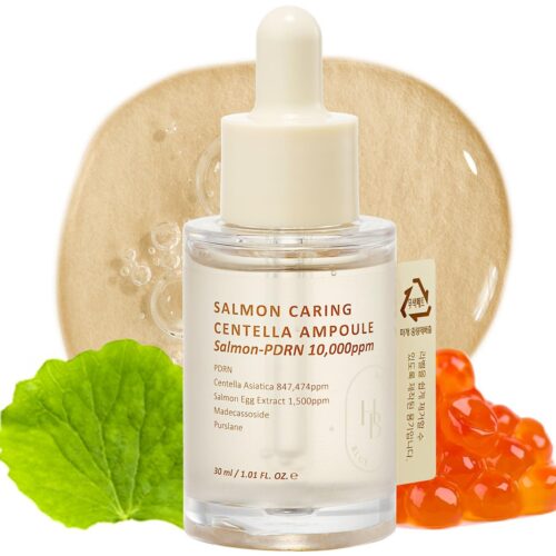 Alternative view of HEVEBLUE Salmon Caring Centella PDRN Ampoule intensīvi atjaunojošs serums ar PDRN