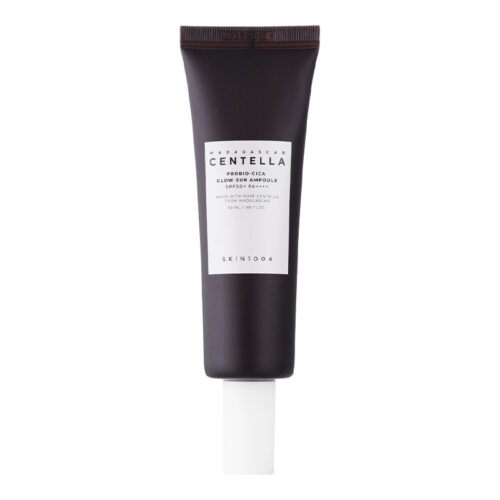 SKIN1004 Madagascar Centella Probio-Cica Glow Sun Ampoule SPF50 mitrinošs sejas krēms ar probiotikām SPF50