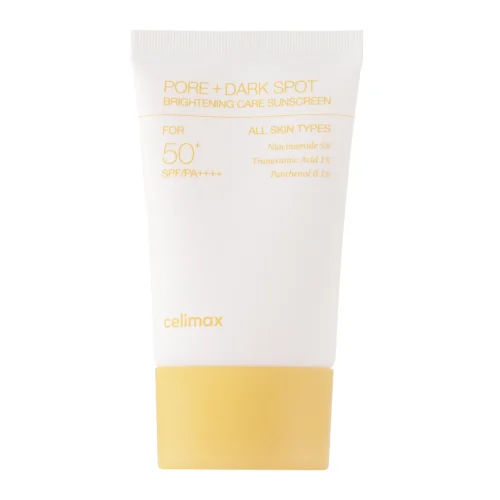 Celimax Pore+Dark Spot Brightening Care Sunscreen SPF50+ izgaismojošs saules aizsargkrēms
