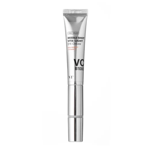 VT Cosmetics Reedle Shot Vita-Light Eye Cream izgaismojošs acu krēms ar masāžas uzgali