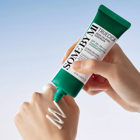 Alternative view of SOME BY MI Truecica Aqua Calming Suncream SPF50+ nomierinošs saules aizsargkrēms