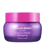 EQQUALBERRY Bakuchiol Plumping Capsule Cream nostiprinošs krēms ar bakučiolu